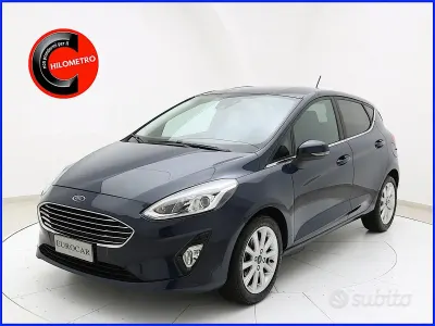 Usata Ford Fiesta Titanium 86 CV (63 kW) 2020 Nero Utilitaria