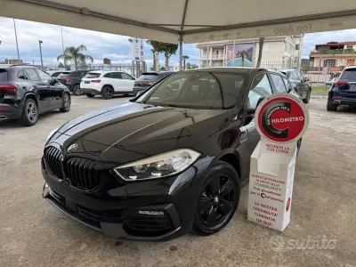 Usata BMW 116 Sport Line 116 CV (85 kW) 2021 Nero Utilitaria