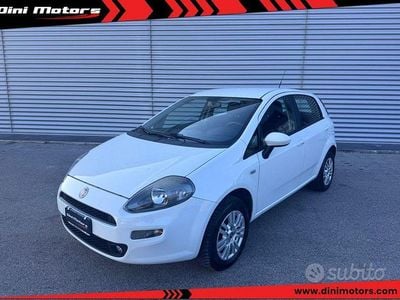 Usata Fiat Punto Lounge 77 CV (56 kW) 2014 Bianco Utilitaria