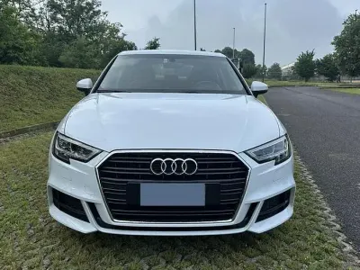 Usado Audi A3 S-Line 150 CV (110 kW) 2020 Blanco Berlina