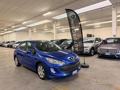 Usata Peugeot 308 Premium 98 CV (72 kW) 2010 Blu Berlina