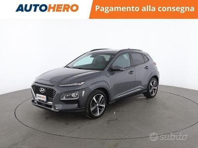 Usata Hyundai Kona Style 135 CV (99 kW) 2019 Grigio SUV