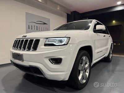 Usata Jeep Grand Cherokee Overland 250 CV (183 kW) 2014 Bianco SUV