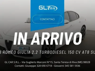 Usata Alfa Romeo Giulia Super 149 CV (109 kW) 2017 Bianco Berlina