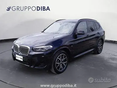 Usata BMW X3 M Sport 190 CV (139 kW) 2022 Nero SUV