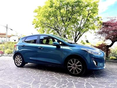 Gebraucht Ford Fiesta Business Edition 101 PS (74 kW) 2018 Blau Kleinwagen