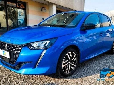 Usata Peugeot 208 Allure 75 CV (55 kW) 2022 Blu/azzurro Utilitaria