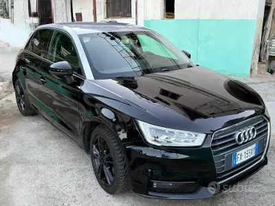 Usata Audi A1 Sportback 116 CV (85 kW) 2017 Nero Utilitaria