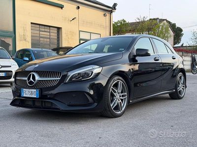 Usata Mercedes A200 AMG 136 CV (100 kW) 2016 Nero Berlina