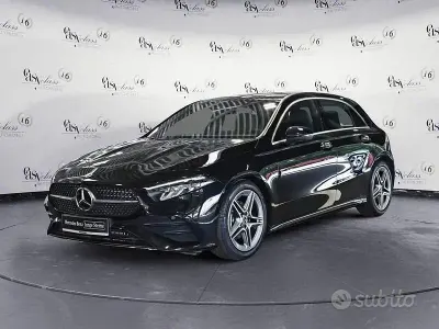 Usata Mercedes A180 Advanced Plus 136 CV (100 kW) 2025 Nero Berlina