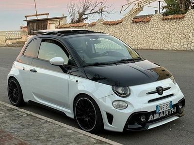 usata Abarth 500 500 C 1.4 Turbo T-Jet MTA Bicolore