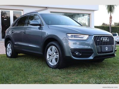 Usata Audi Q3 Advanced Plus 177 CV (130 kW) 2014 Grigio SUV