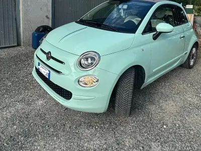 Usata Fiat 500C 69 CV (50 kW) 2019 Bluazzurro Cabrio
