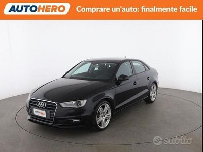 Usata Audi A3 Ambition 110 CV (80 kW) 2015 Nero Berlina