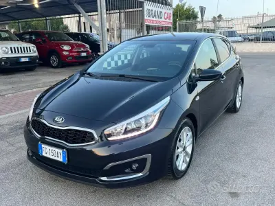 Usata Kia Ceed 110 CV (80 kW) 2016 Nero Utilitaria
