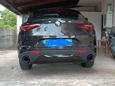 Usata Alfa Romeo Stelvio 180 CV (132 kW) 2018 Nero SUV