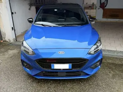 Usata Ford Focus ST-Line 120 CV (88 kW) 2018 Blu/azzurro Berlina