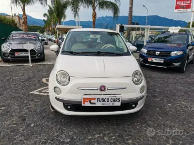 Usata Fiat 500 Pop 69 CV (50 kW) 2009 Bianco Cabrio