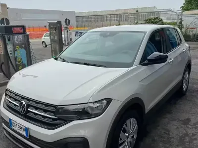 Usata VW T-Cross 130 CV (95 kW) 2021 Marrone SUV