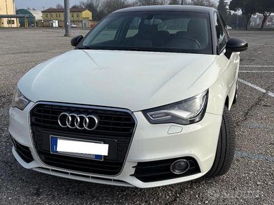 Usata Audi A1 Sportback Ambition 90 CV (66 kW) 2013 Bianco Utilitaria