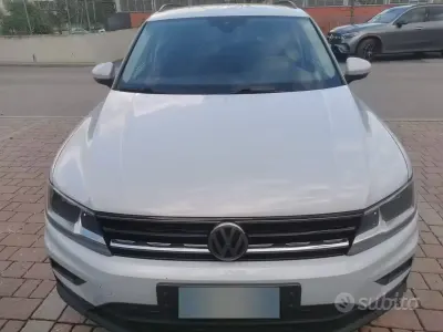 Usata VW Tiguan 150 CV (110 kW) 2018 Bianco SUV