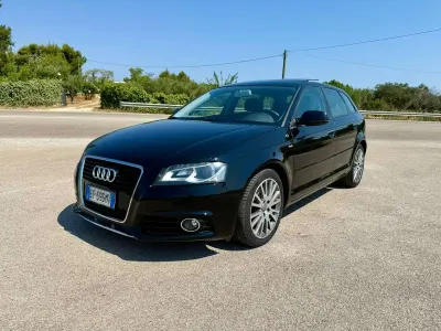 Usata Audi A3 Ambition 105 CV (77 kW) 2012 Nero Utilitaria