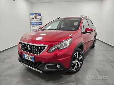 Usata Peugeot 2008 GT-line 110 CV (80 kW) 2017 Rosso SUV