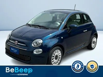 Käytetty Fiat 500 Lounge 95 HP (69 kW) 2018 Sininen Sedan