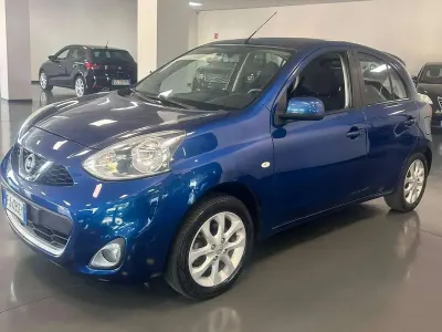 Usata Nissan Micra Visia 80 CV (58 kW) 2017 Blu/azzurro Utilitaria