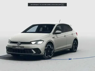 Nuova VW Polo R-line Plus 95 CV (69 kW) 2025 Nero Utilitaria