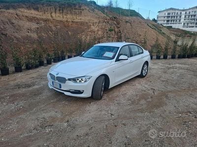 Usata BMW 318 143 CV (105 kW) 2014 Bianco Berlina