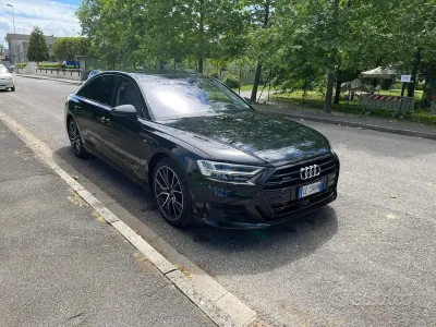 Usata Audi A8L Ambiente 286 CV (210 kW) 2019 Nero Berlina