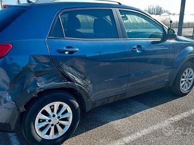 Usata SsangYong Korando 150 CV (110 kW) 2014 Blu SUV