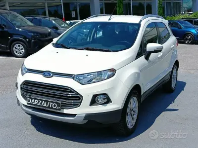Usata Ford Ecosport Titanium 111 CV (81 kW) 2015 Bianco SUV