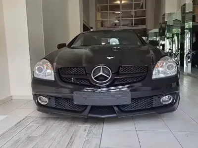 Usata Mercedes SLK200 184 CV (135 kW) 2008 Nero Cabrio