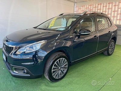 Usata Peugeot 2008 75 CV (55 kW) 2017 Blu SUV
