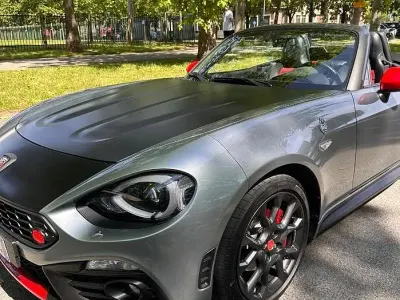 Usata Abarth 124 Spider 70th Anniversary 170 CV (125 kW) 2019 Grigio Cabrio