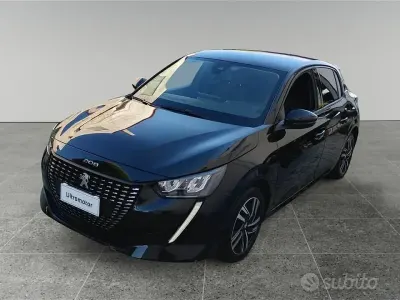 Usata Peugeot 208 Allure 101 CV (74 kW) 2022 Nero Utilitaria