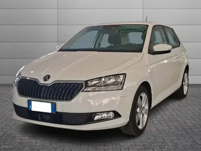 Usata Skoda Fabia Business Line 60 CV (44 kW) 2019 Bianco Utilitaria