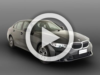 Usata BMW 318 Advantage 150 CV (110 kW) 2021 Nero Berlina
