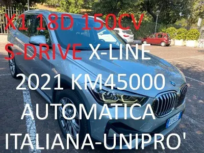 Usata BMW X1 xLine 150 CV (110 kW) 2021 Argento SUV