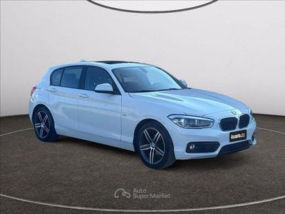 Usata BMW 116 Sport Line 116 CV (85 kW) 2016 Bianco Utilitaria