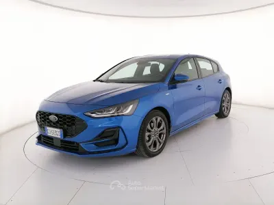 Occasion Ford Focus ST-Line 125 ch (91 kW) 2022 Bleue Citadine
