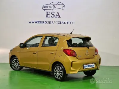 Usata Mitsubishi Space Star 71 CV (52 kW) 2021 Giallo Utilitaria