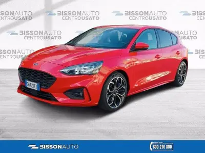 Usata Ford Focus ST-Line 125 CV (91 kW) 2022 Rosso Berlina