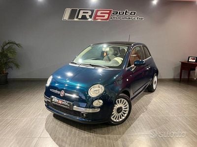 Usata Fiat 500 Lounge 95 CV (69 kW) 2013 Blu Berlina
