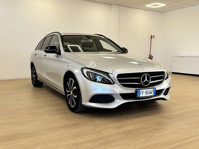 Usata Mercedes C200 Business 136 CV (100 kW) 2016 Argento Station wagon