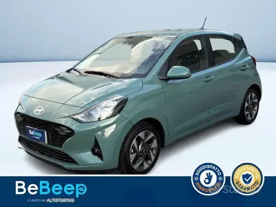 Usata Hyundai i10 63 CV (46 kW) 2025 Verde metallizzato Utilitaria