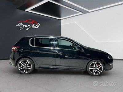 Usata Peugeot 308 GT-line 120 CV (88 kW) 2017 Nero Berlina