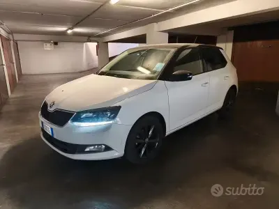 Usata Skoda Fabia 90 CV (66 kW) 2016 Bianco Berlina